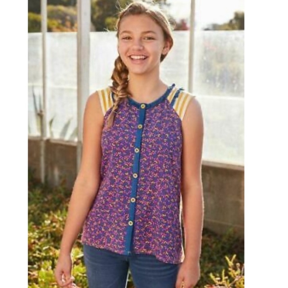 Matilda Jane Tween 435 in a Daze Top sz 12. 1373